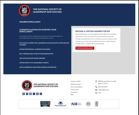 Footer badges variant